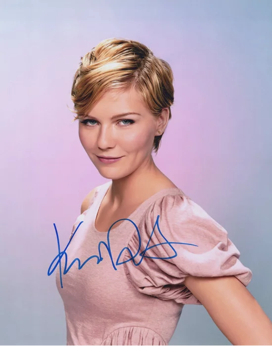 Kirsten Dunst autograph
