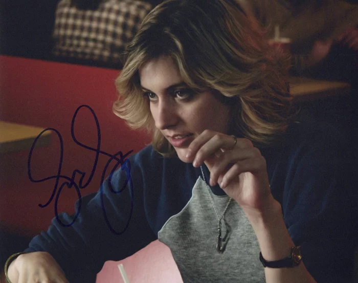 Greta Gerwig autograph