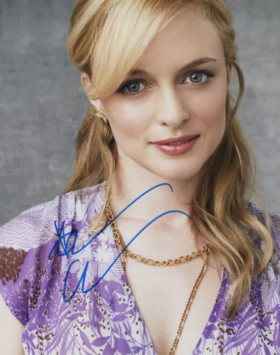 Heather Graham autograph