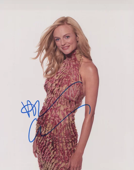 Heather Graham autograph