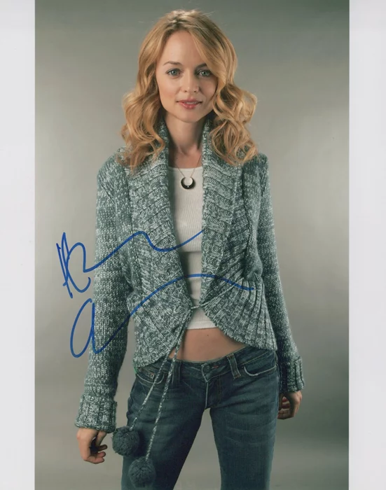 Heather Graham autograph