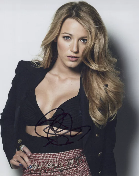 Blake Lively autograph