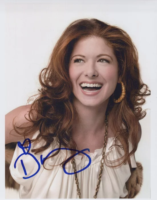 Debra Messing autograph
