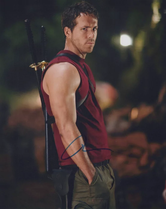 Ryan Reynolds autograph