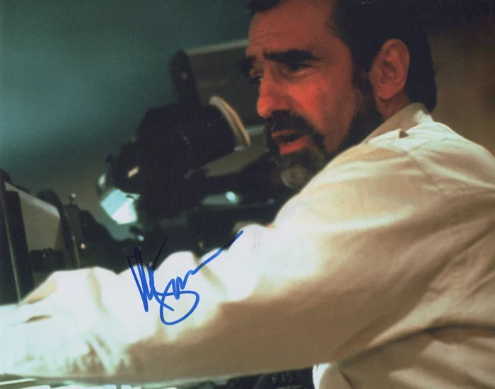 Martin Scorsese autograph