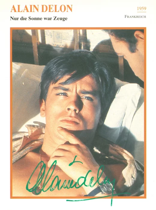 Alain DeLon autograph