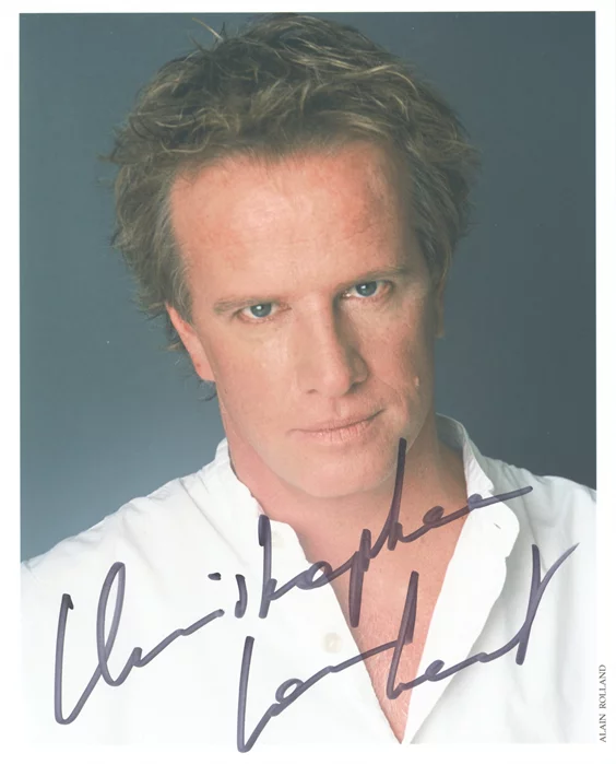 Christopher Lambert autograph