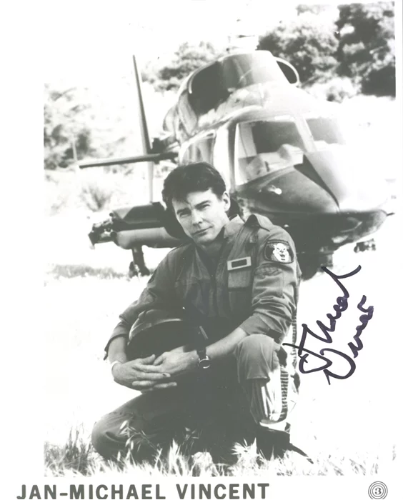 Jan-Michael Vincent autograph