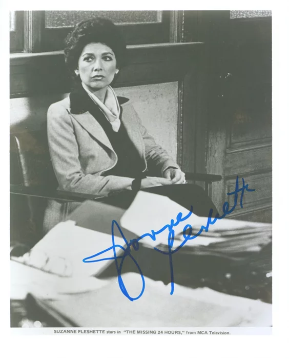 Suzanne Pleshette autograph