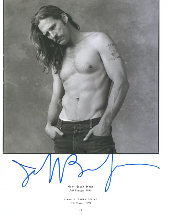 Jeff Bridges autograph