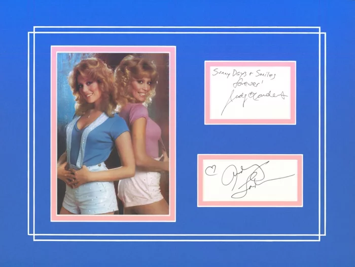 The Landers Sisters autograph