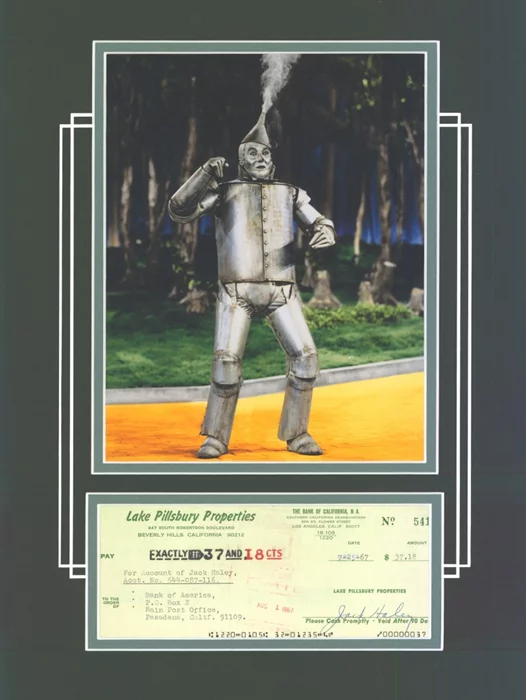 Jack Haley autograph