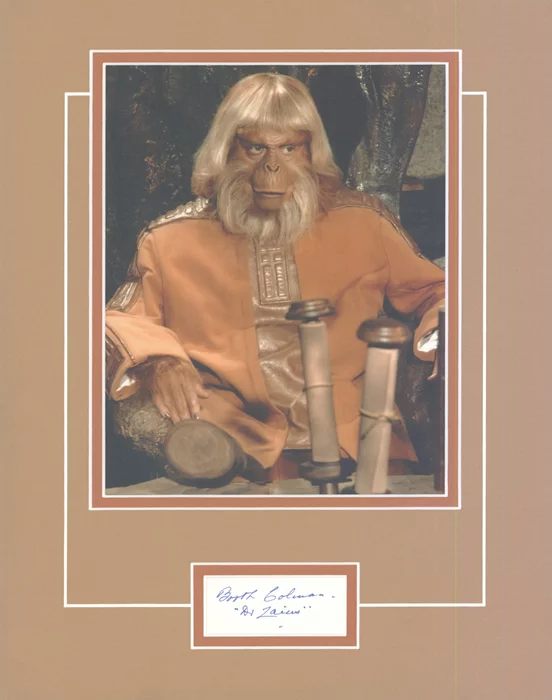 Booth Colman autograph