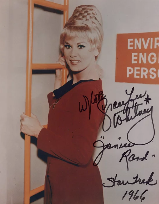 Grace Lee Whitney autograph