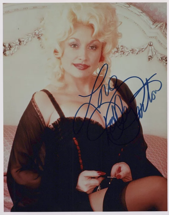 Dolly Parton autograph