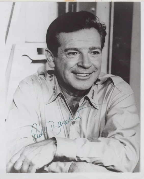 Richard Basehart autograph