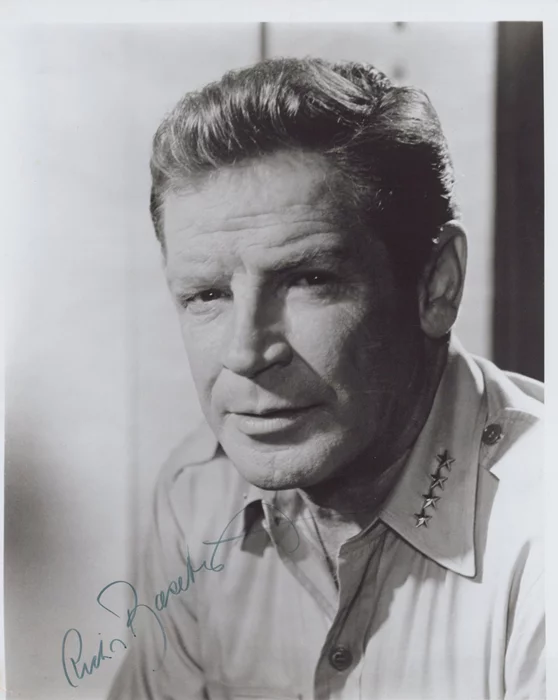 Richard Basehart autograph