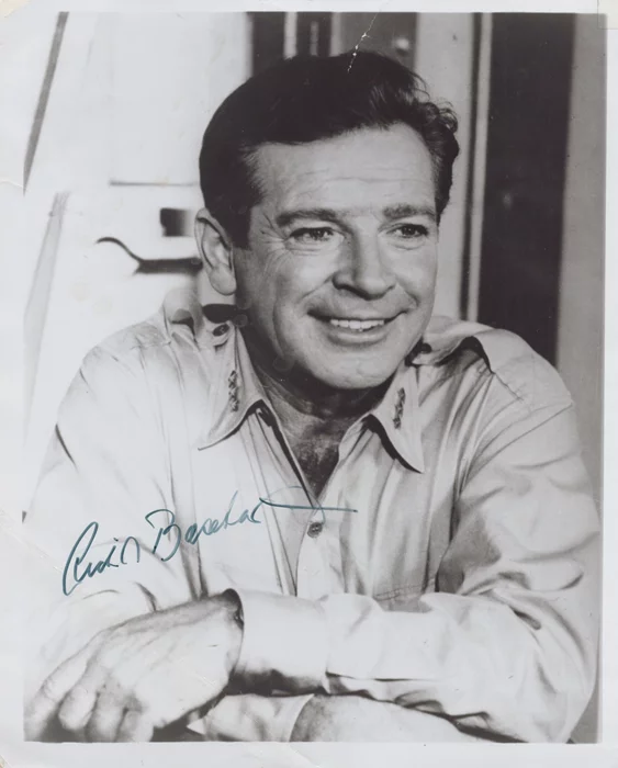 Richard Basehart autograph