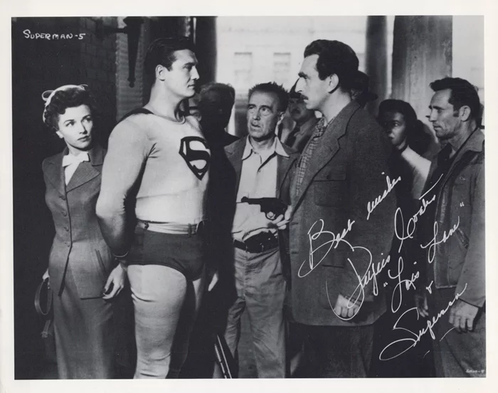 Phyllis Coates autograph