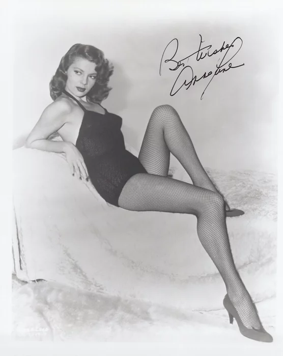 Abbe Lane autograph