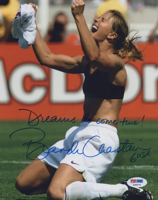 Brandi Chastain autograph