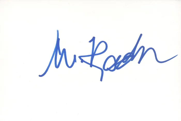 Michael Rooker autograph