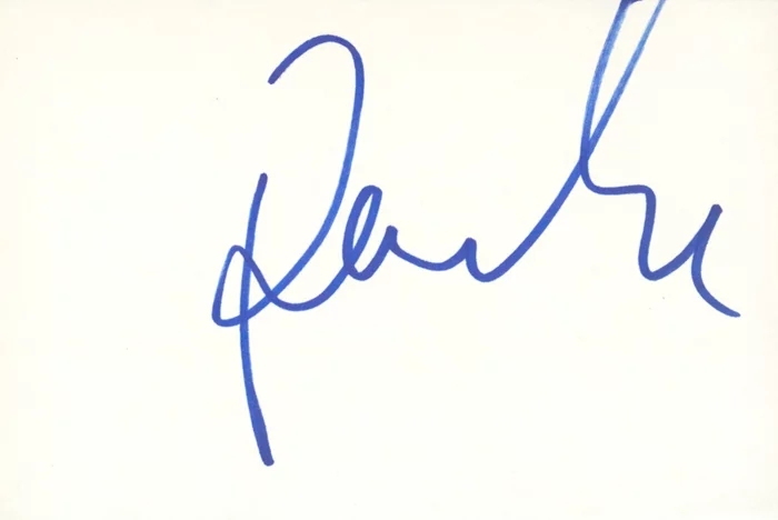 Rachel Hunter autograph
