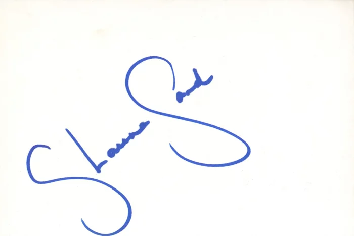Shauna Sand autograph