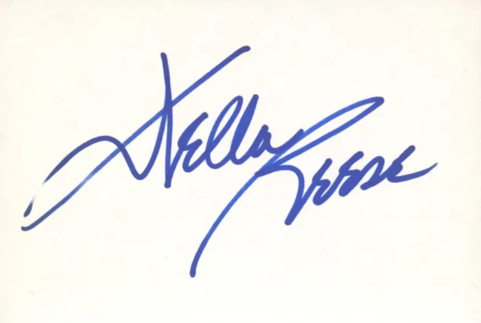 Della Reese autograph