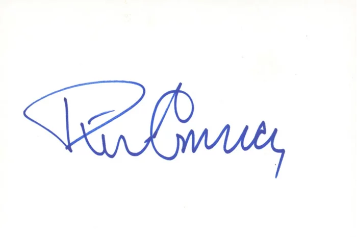 Tim Conway autograph