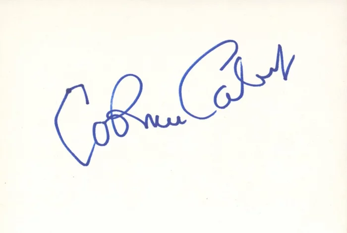 Corinne Calvet autograph