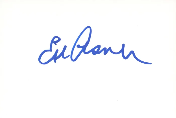 Ed Asner autograph