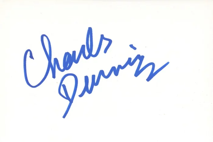 Charles Durning autograph