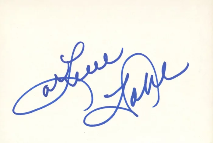 Arlene Dahl autograph