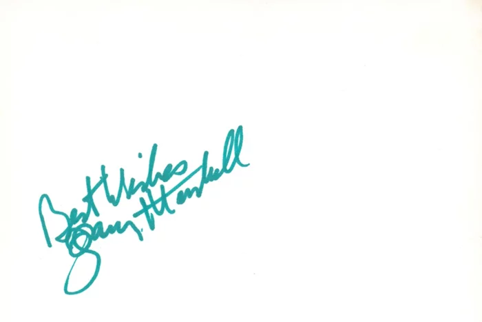 Garry Marshall autograph