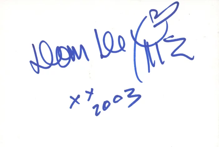 Dom DeLuise autograph