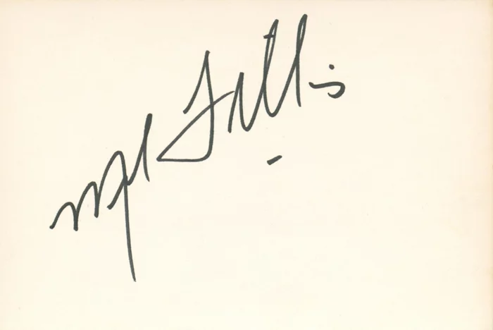 Mel Tillis autograph