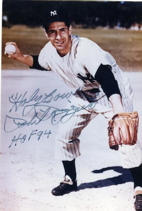 Phil Rizzuto autograph