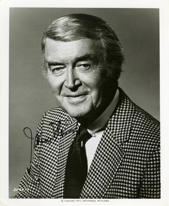 James Stewart autograph