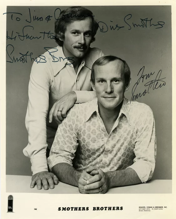 The Smothers Brothers autograph