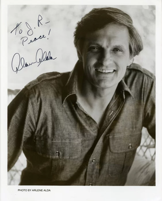 Alan Alda autograph