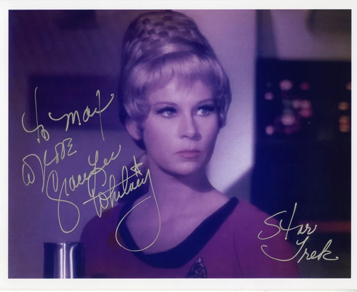 Grace Lee Whitney autograph