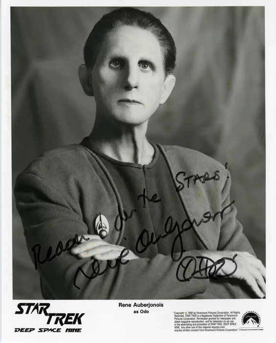 Rene Auberjonois autograph