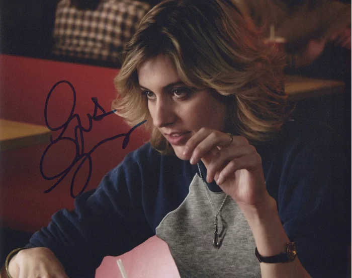 Greta Gerwig autograph