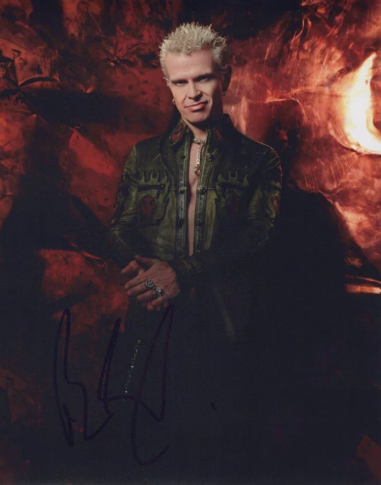 Billy Idol autograph