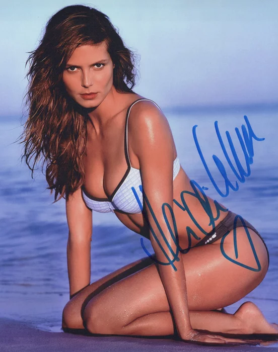 Heidi Klum autograph