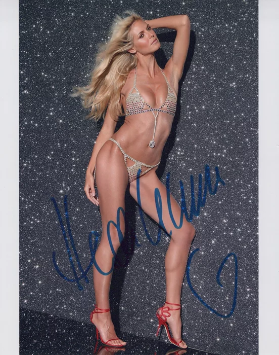 Heidi Klum autograph
