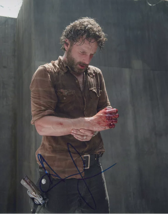 Andrew Lincoln autograph