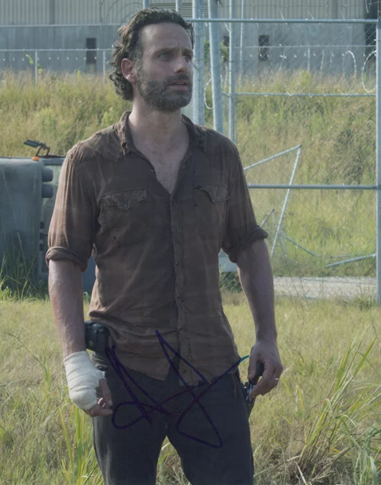 Andrew Lincoln autograph
