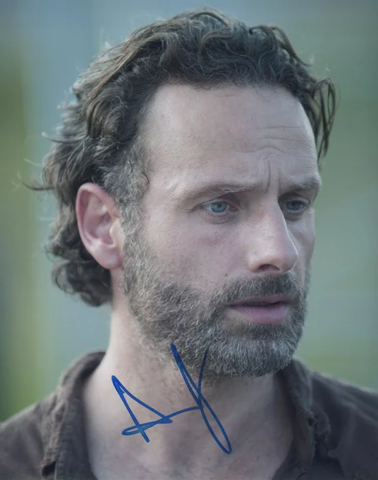 Andrew Lincoln autograph